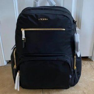 Tumi Voyageur Carson Black Nylon Backpack